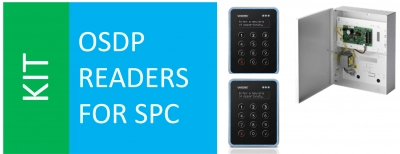 SPCP433 + VR40 x 2 + SPC OSDP converter SPCP433 + VR40 x 2 + SPC OSDP converter